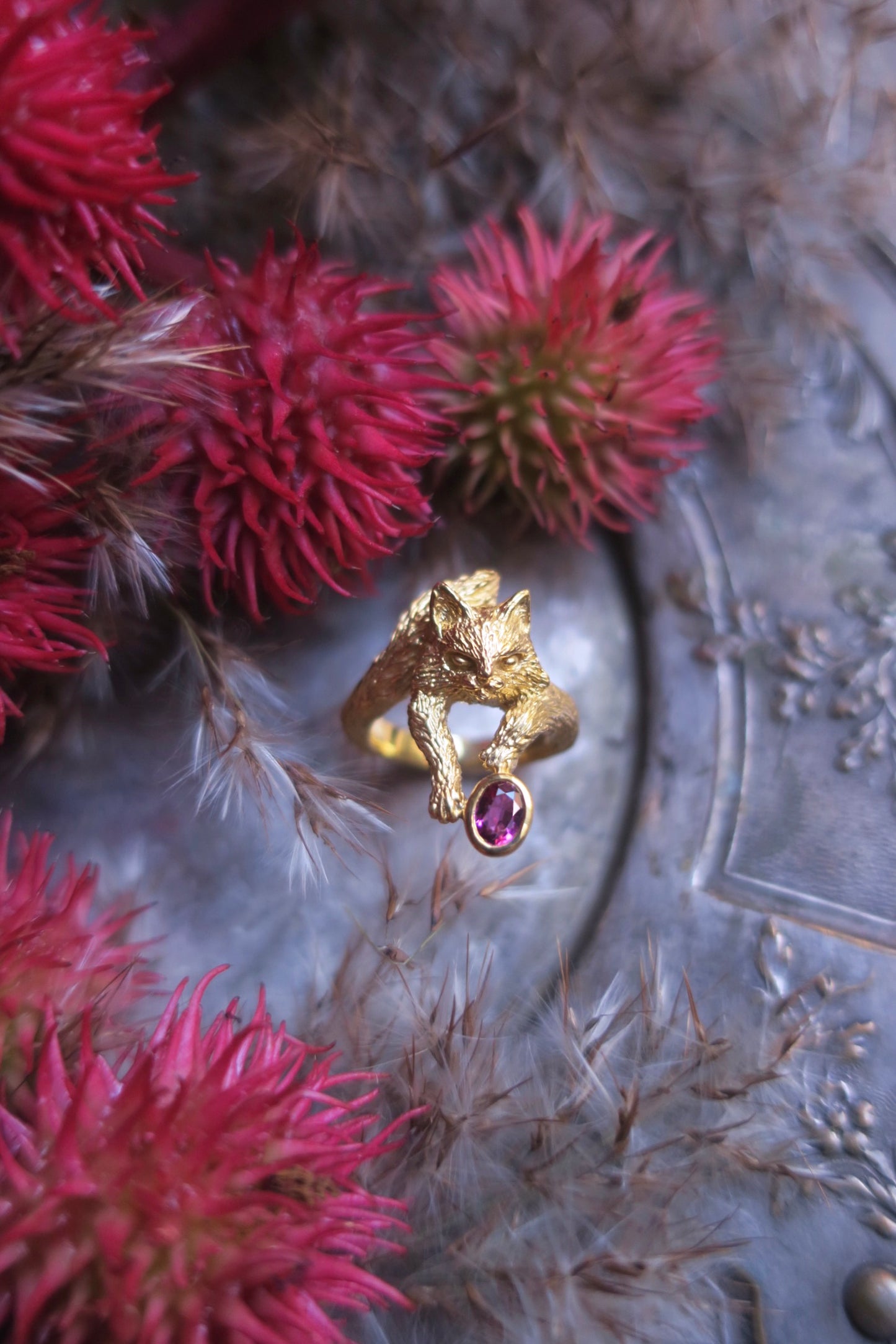 Bague "Leonaldo" / or
