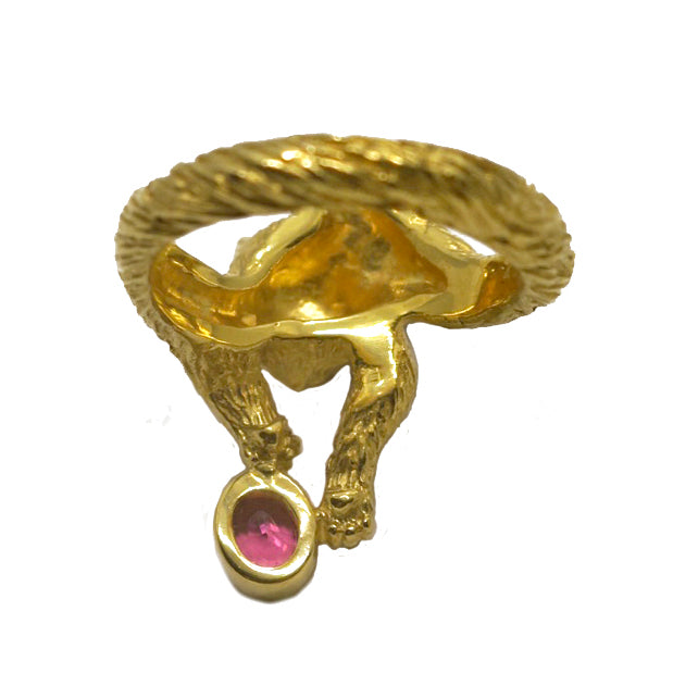 Bague "Leonaldo" / or