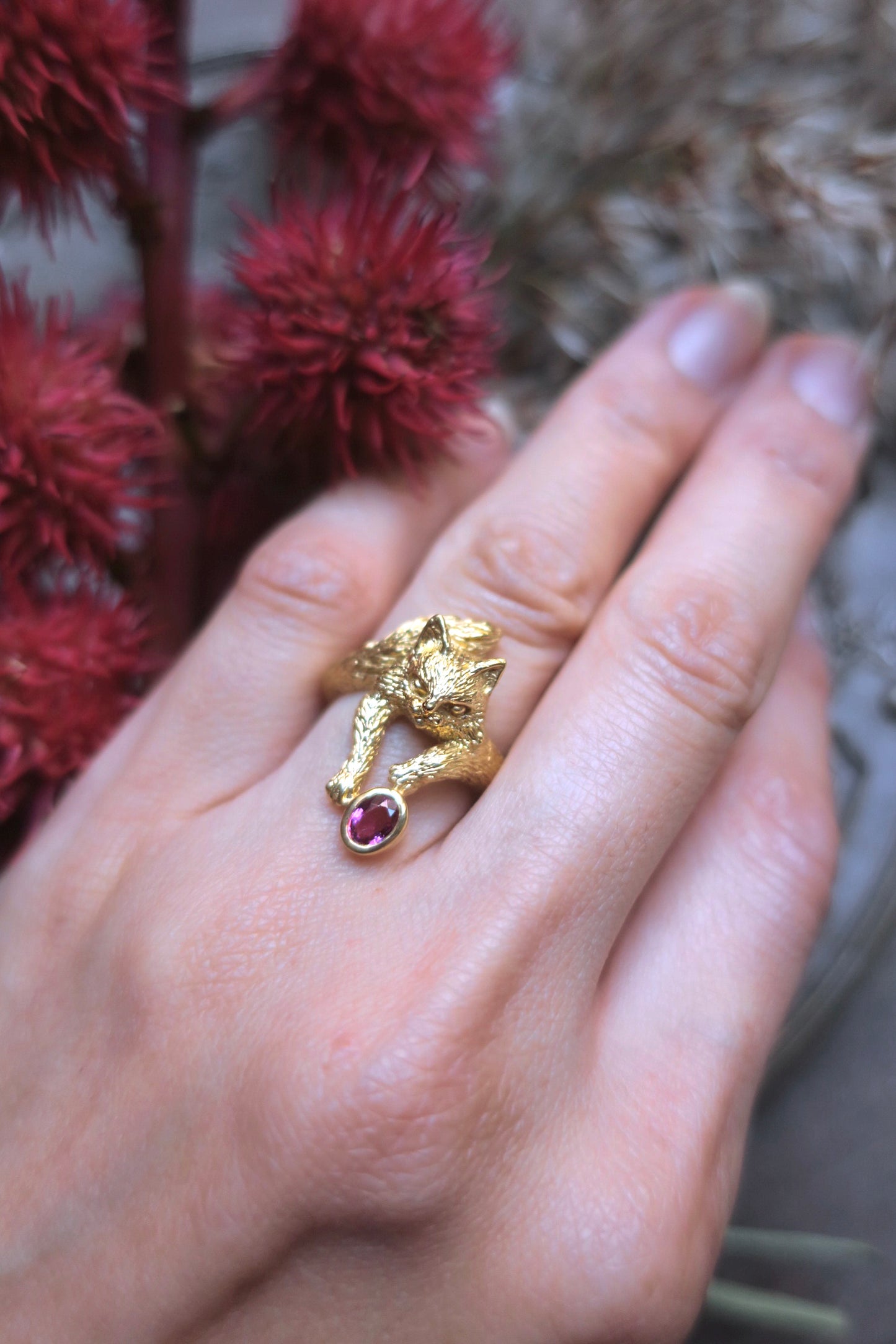 Bague "Leonaldo" / or