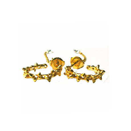 piercings perles "la belle au bois dormant"/or