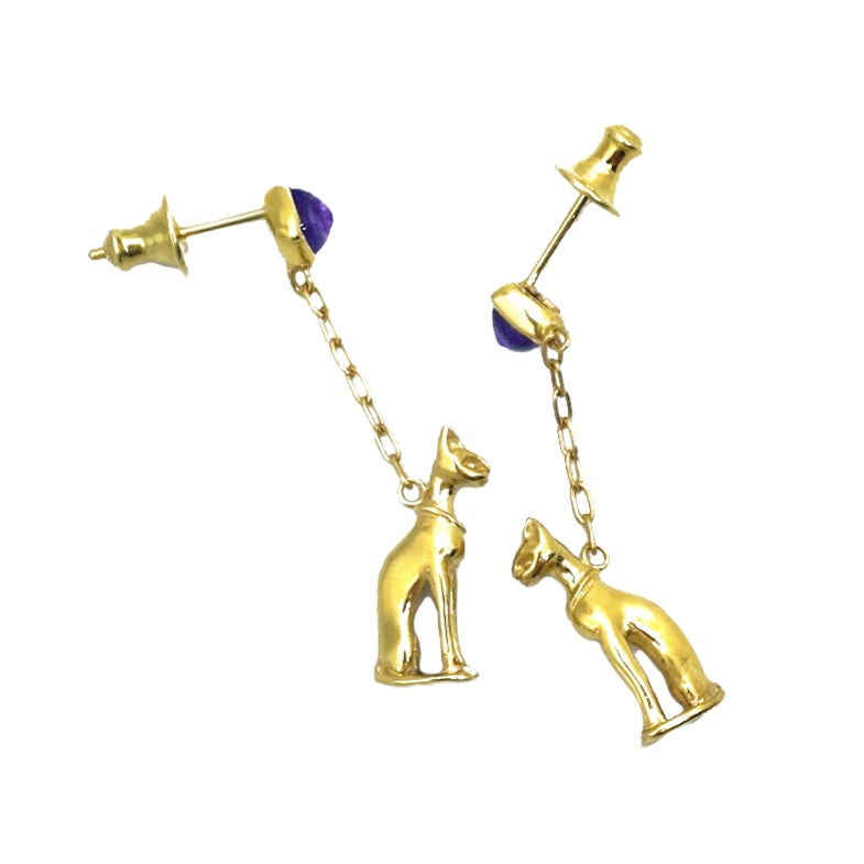 Piercings « Chats égyptiens »/or