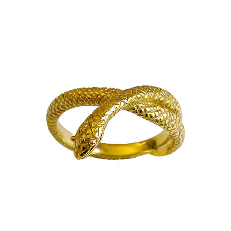 "seeker" sneak ring/ gold