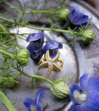 Load image into Gallery viewer, Galatée aquamarine ring/ gold
