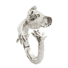 Load image into Gallery viewer, Koala ring/ silver
