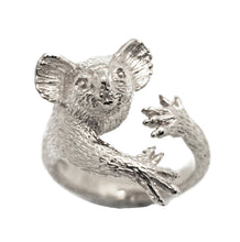 Load image into Gallery viewer, Koala ring/ silver
