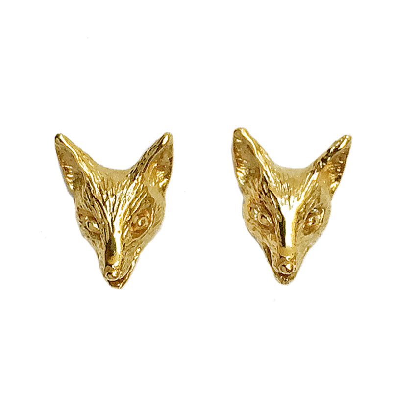 fox simple piercings/ gold