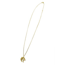 Load image into Gallery viewer, Rising bird necklace/ gold
