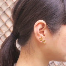 Load image into Gallery viewer, &quot;Daphné&quot; piercings/ gold
