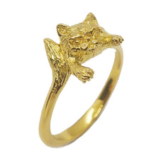 Load image into Gallery viewer, Cattiva cat ring/ gold
