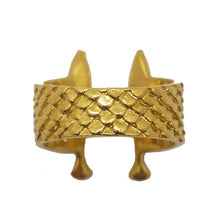 Load image into Gallery viewer, deux poissons ring/ gold
