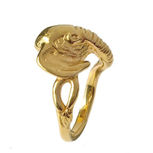 Load image into Gallery viewer, « La Chapelle »elephant ring/ gold
