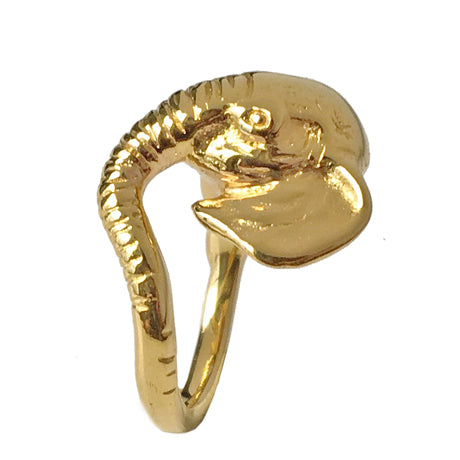 Bague éléphant « La Chapelle » / or