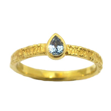 Load image into Gallery viewer, MAI ring blue topaz/ gold
