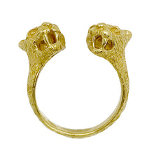 Load image into Gallery viewer, W léopard ring/ gold
